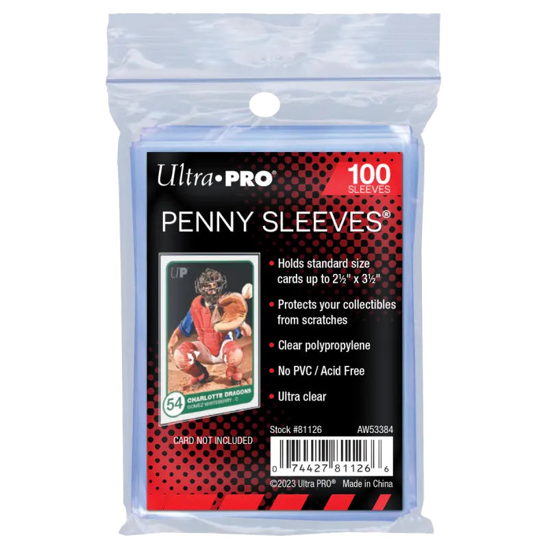 Ultra Pro Soft Sleeves (100 Sleeves)