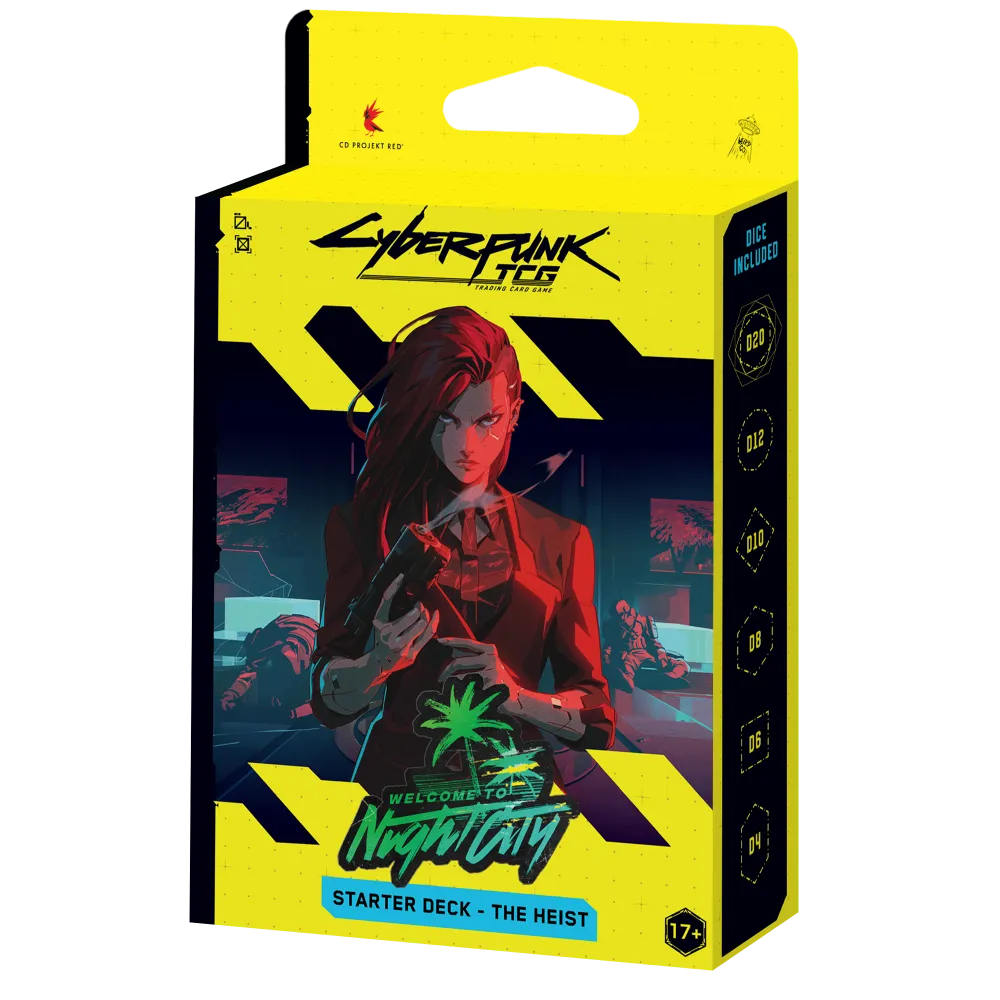 Cyberpunk TCG – Welcome To Night City – Starter Deck – The Heist (Presale)