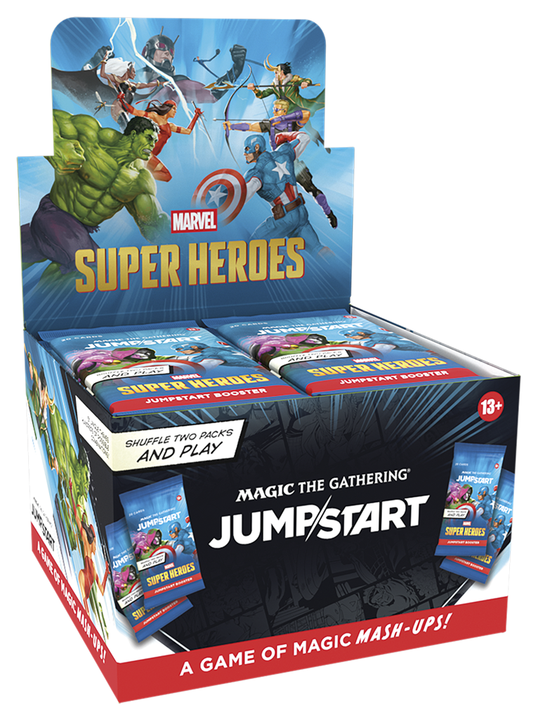 MTG – Marvel Super Heroes Jumpstart Booster Display (24 Packs) EN/DE – Presale
