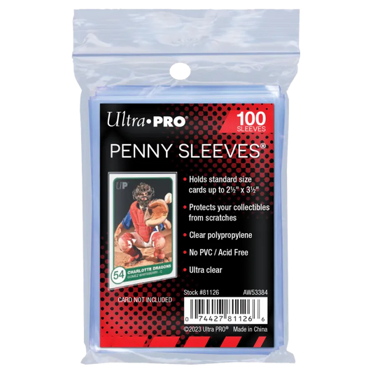 Ultra Pro Soft Sleeves (100 Sleeves)