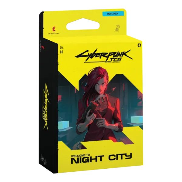 Cyberpunk TCG Welcome To Night City Starter Deck The Heist – Night City Kartenspiel