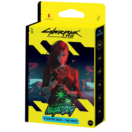 Cyberpunk TCG – Welcome To Night City – Starter Deck – The Heist (Presale)
