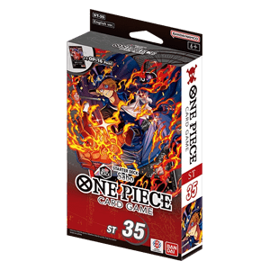 One Piece Card Game ST-35 Starter Deck: Red/Black Sabo EN